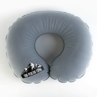 Подушка для путешествий надувная «Горы», цвет серый - Фото 2