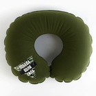 Подушка для путешествий надувная «Победа», зелёная - Фото 2