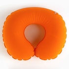 Подушка для путешествий надувная «Капибара», цвет оранжевый - Фото 5