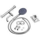 Смеситель для ванны ZEIN Z4482, термостатический, душевой набор, лейка 5 режимов, хром - Фото 10