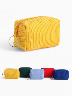 Кошелёк-монетница на молнии, 9×4.5×6 см, яркий/МИКС