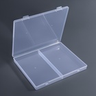 Органайзер для хранения мелочей, 56 ячеек, 21×17.2×2.5 см, прозрачный - Фото 6