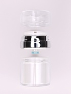 Бутылочка для хранения, с дозатором, 30 мл, белая, серебристая - Фото 4