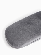 Футляр для очков на хлопушке, однотонный, размер 16×6×2 см, серый - Фото 3