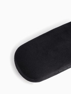 Футляр для очков на хлопушке, однотонный, размер 16×6×2 см, чёрный - Фото 3