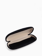 Футляр для очков на хлопушке, однотонный, размер 16×6×2 см, чёрный - Фото 5