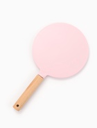 Зеркало с ручкой, 14×25 см, (d=12.5 см), розовое - Фото 2