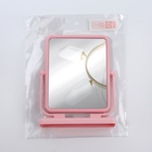 Зеркало настольное, зеркальная поверхность 9.5×12 см, розовое - Фото 5