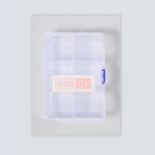 Органайзер для хранения мелочей, 6 ячеек, 16.5×12×5.8 см, прозрачный - Фото 7