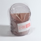 Подставка для хранения косметики, 3 секции, 17.5×13×13 см, чёрная, розовая - Фото 4