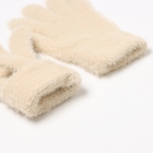 Перчатки MINAKU, цвет бежевый, 21 см - Фото 3