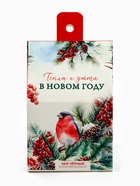 Чай новогодний чёрный «Тепла и уюта в новом году», со вкусом: зимняя вишня, 50 г - Фото 3