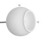 Люстра "Аннета" 8х40Вт Е27 Хром МОДЕЛЬ: 2800087 - фото 26032419