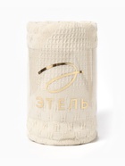 Плед с бахромой «Этель» Love, 130×180 см, жаккард - Фото 8