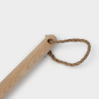 Черенок березовый высшего сорта, с еврорезьбой, d=2,2 см, 130 см - Фото 3