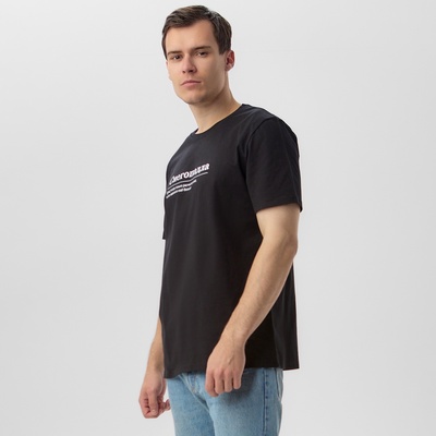 Футболка мужская KAFTAN «Снегопадла», размер M, чёрная