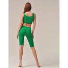 Велосипедки женские в рубчик Mirey Short Leggings, размер 46-48, цвет зелёный чай - Фото 2