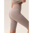 Велосипедки женские в рубчик Mirey Short Leggings, размер 46-48, цвет льняной - Фото 6