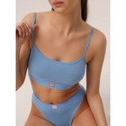 Трусы бразилиано женские Mirey, размер 46, цвет голубой - Фото 1