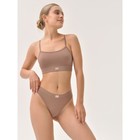 Трусы бразилиано женские Mirey, размер 46, цвет коричневый - Фото 3