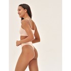 Трусы стринги женские с высокой посадкой Mirey String, размер 48-50, цвет пудровый - Фото 4