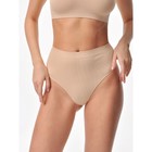 Трусы стринги женские с фактурой рубчик Mirey String, размер 46-48, цвет телесный - Фото 4