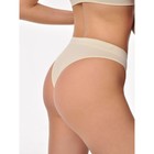 Трусы бразилиано женские с фактурой рубчик Mirey Brasiliano, размер 46-48, цвет пломбир - Фото 2