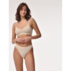 Трусы бразилиано женские с фактурой рубчик Mirey Brasiliano, размер 46-48, цвет пломбир - Фото 3