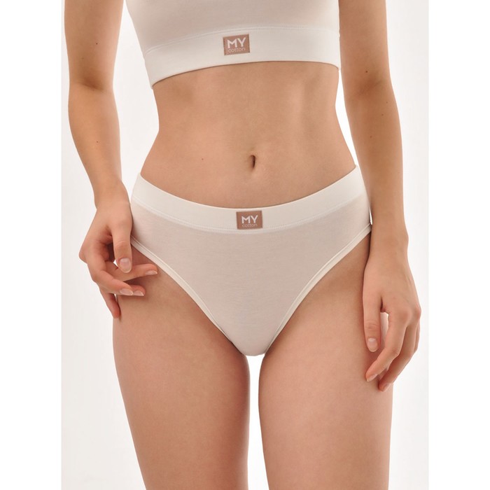 Трусы слипы женские Mirey, размер 48, цвет молочный - Фото 1