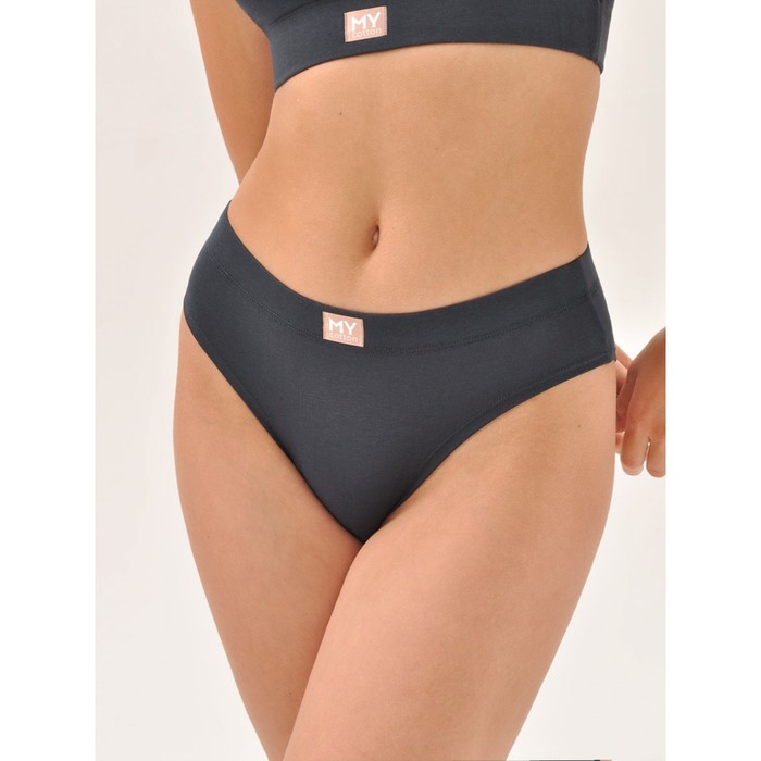 Трусы слипы женские Mirey, размер 44, цвет серый - Фото 1