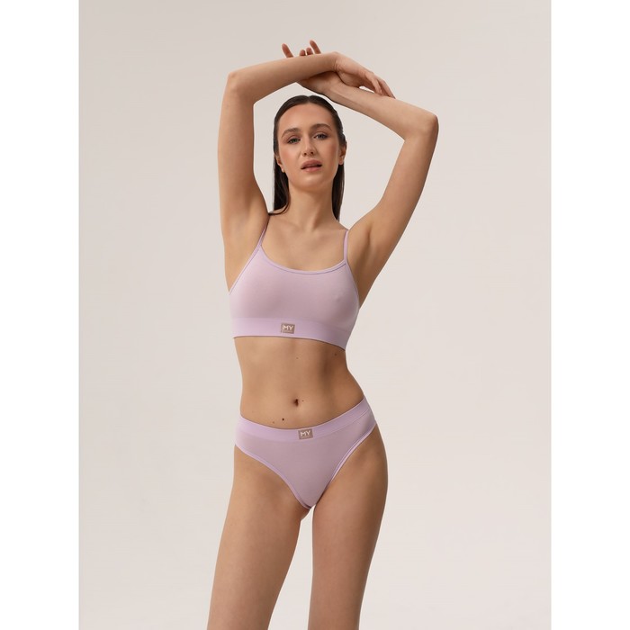 Трусы слипы женские Mirey, размер 46, цвет лиловый - Фото 1