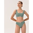 Трусы слипы женские Mirey, размер 44, цвет зелёный - Фото 3