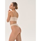 Трусы стринги с высокой посадкой Mirey, размер 46, цвет телесный - Фото 5