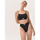 Трусы стринги с высокой посадкой Mirey, размер 46, цвет чёрный - Фото 3