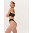 Трусы стринги с высокой посадкой Mirey, размер 48, цвет чёрный - Фото 5