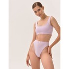 Трусы стринги с высокой посадкой Mirey, размер 46, цвет лиловый - Фото 1