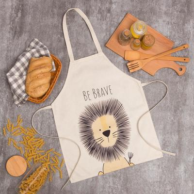 Фартук «Этель» Be Brave, бежевый, 40×50 см