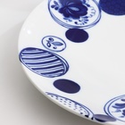 Тарелка "Романс мозаика", д-240мм, нео гжель - фото 25309107