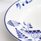 Тарелка "Тысячелистник", d-200мм, нео гжель - фото 25309131