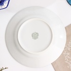 Тарелка "Тысячелистник", d-200мм, нео гжель - фото 25309132