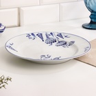 Тарелка "Тысячелистник", д-265мм, нео гжель - фото 25309136