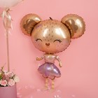 Шар фольгированный 36" «Мышка Балерина», ходячая фигура - фото 25299834