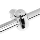 УЦЕНКА Душевая стойка ZEIN S01, с пластиковой мыльницей, поворотный держатель, сатин - Фото 2