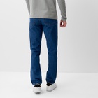 Джинсы мужские MIST размер 32, темно-синий - Фото 4