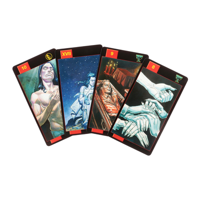 Карты Таро "Готическое Вампиров", 78 л, карта 6.6 х 12 см