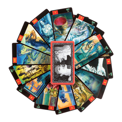 Карты Таро "Готическое Вампиров", 78 л, карта 6.6 х 12 см