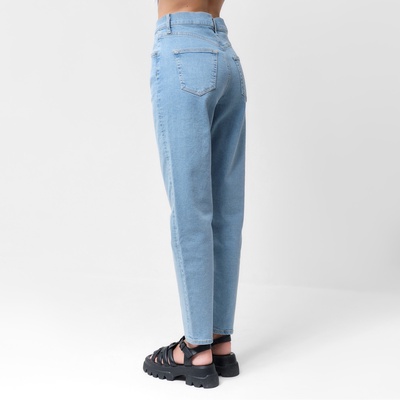 Джинсы женские мом MIST: Denim, размер (28) 44, голубые