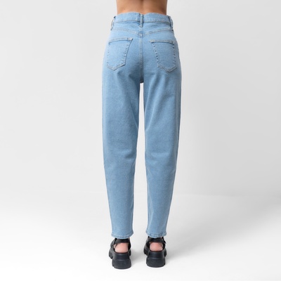 Джинсы женские мом MIST: Denim, размер (28) 44, голубые