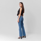 Джинсы женские клёш MIST: Denim, размер (30) 46-48, синие - Фото 10