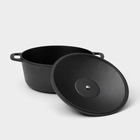 Кастрюля Wild Kitchen, 3 л, d=22 см, лопатка и губка в комплекте, чугун - Фото 6